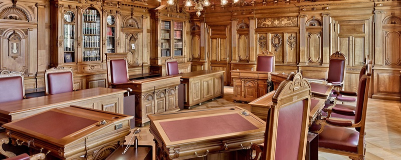 Sitzungszimmer im Bundeshaus