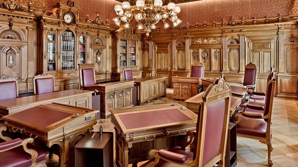 Sitzungszimmer im Bundeshaus